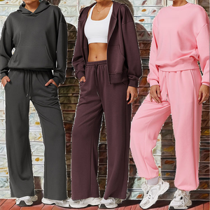 Sudadera con Capucha Personalizada con Logotipo, Estilo Urbano, Marrón, Cierre Completo, Felpa de Peso Medio, 100% Algodón, Transpirable, Talla Grande, Unisex, para Parejas, Otoño - Product Image 2