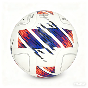 Ballons de football de qualité supérieure en cuir PU, taille 5, thermocollés, logo et design personnalisés, vente en gros - Product Image 4