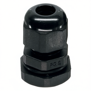 Nylon <b>Cable</b> Gland M25 Black Color <b>Waterproof</b> For Electrical Wiring - Product Image 2