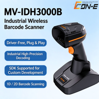 Pemindai Kode Genggam Nirkabel MV-IDH3000B Industri 1D 2D DPM Barcode Scanner
