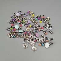 Anillo de metal a4 a5 a6 a7 a8 multicolor, mecanismo de carpeta de archivos, carpeta de hojas sueltas para agenda, diario