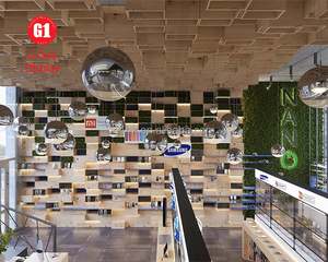 Conception de mobilier d'intérieur de magasin de téléphonie mobile en bois personnalisé, présentoirs modernes pour magasin de téléphonie mobile - Product Image 5