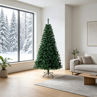 20% de réduction sur le stock d'arbres de Noël artificiels de 6 pieds (180 cm) en PVC vert, prix bas, vente directe d'usine, livraison rapide