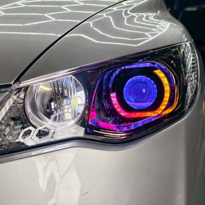 Kit di Retrofit Fari LED VAHID WRGB con Proiettore Halo Ring 5D Angel & Hawk Eyes, DRL Switchback 3/2.5 Pollici, Controllo App 5-12V 5W - Product Image 3