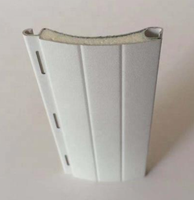 Fenêtres enroulables automatiques européennes pas cher manuel en aluminium volet roulant fenêtre et porte roulante en aluminium porte de garage extérieure