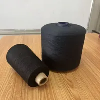 Fil à coudre noir 100 % polyester 40/2 teint, résistant aux hautes températures, pour broderie au point de croix et crochet – Fournisseur d'usine