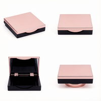 Palette vide en ABS pour fards à paupières et blush, gaufrée, écologique, en gros