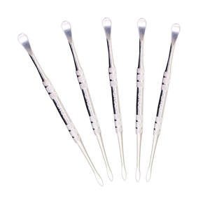 QITOO Wax <b>Carving</b> <b>Spoon</b> Stainless Steel Wax <b>Tool</b> Wax <b>Spoon</b> Double-Sided Cleaning Sculpting <b>Tool</b> - Product Image 6