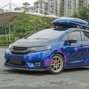 Welta para Ford Fit 2014-2017, Protector de Parachoques Delantero, Difusor, Alerón, Enganche de Remolque, Plástico ABS+PP, Negro, Accesorios para Auto - Product Image 5