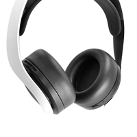 Coussinets d'oreille en cuir protéiné de remplacement pour casque de jeu sans fil Sony PS5 Pulse 3D, coussinets en mousse à mémoire de forme