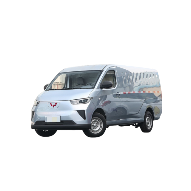 Wuling Yangguang 2024 Model 230km Practical Closed Van Version 60kW Microminiature Pure Electric Vehicle Light Van From China