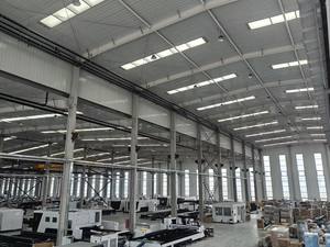 Machine de découpe <span class=keywords><strong>laser</strong></span> à tube de 12 m de long avec 3 mandrins et alimentation automatique, découpe les tuyaux de 14 à 355 mm de diamètre, pour une utilisation structurelle et industrielle - Product Image 4