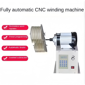 <span class=keywords><strong>Enrouleur</strong></span> de bobines manuel haute efficacité pour bobinage de stator de moteur, d'inducteurs et de moteurs sans balais, bobine en acier - Product Image 6