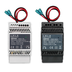 แหล่งจ่ายไฟสวิตชิ่ง MiTEC 60W แบบติดราง Din 12v 24v 13.8v 27.6v AC DC ประสิทธิภาพสูง พร้อมระบบชาร์จแบตเตอรี่สำรอง - Product Image 5