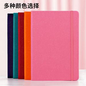 Cuaderno A5 de PU con Tapa Dura, Tema Arcoíris, Páginas con Bordes de Color, Banda Elástica, Personalizable con Logotipo Empresarial, Alta Calidad - Product Image 5