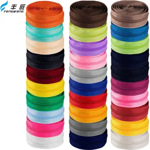 3 #4 #5 #7 #8 #10 # Coil Rits Rol Nylon Rits Hoge Kwaliteit Kleurrijke Nylon Rits Fabriek Voor Broek Kleding