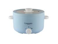 Haute qualité Portable facile à nettoyer 2 L électrique 700 W - 2 niveaux Options de puissance pour soupe et nouilles marmite multifonctionnelle