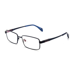 แว่นตากรอบเต็มทรงสี่เหลี่ยมไทเทเนียมบริสุทธิ์สำหรับผู้ชาย เลนส์เรซิ่นน้ำหนักเบา 3020 ดันหยาง - Product Image 2