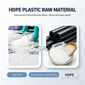 HDPE Resin Granules High Density Polyethylene Granules Film Grade High Flow Molding Plastic Raw Materials