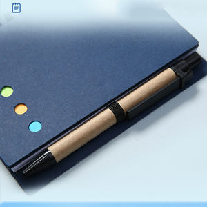 Buku catatan Spiral unik dengan pena kulkas buku catatan lengket penutup kertas dalam jumlah besar - Product Image 5