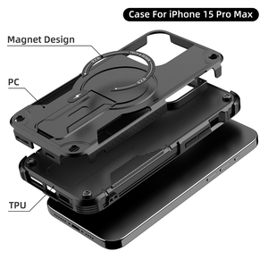 เคสโทรศัพท์มือถือ TPU MAX 2in1หรูหรา, เคสชาร์จไร้สายแบบแม่เหล็กสำหรับ <span class=keywords><strong>iPhone</strong></span> 16 15 14 PLUS 13 <span class=keywords><strong>12</strong></span> PRO MAX - Product Image 3