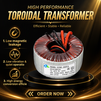 Transformateur d'isolement toroïdal monophasé en cuivre 25VA-5000VA, faible bruit, entièrement en cuivre, transformateur de puissance industriel