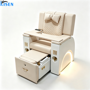 Mobilier de salon de beauté KISEN, luxe moderne, spa électrique pour les pieds, massage, chaise multifonctionnelle pour manucure et pédicure inclinable - Product Image 6