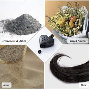 Collana personalizzata di ceneri per animali domestici per cane gatto ricordo ciondolo con stampa zampa di animale domestico - Product Image 5