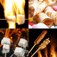 Décorations pour barbecue, lot de 2021 pièces biodégradables, jetables, barbecue rond et épais, shammarmellow, vente en gros