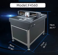 Máquina de Corte Plana F4560, Plotter de Corte de Doble Cabezal, Plotter de Corte Plano, Máquina de Hendido de Papel