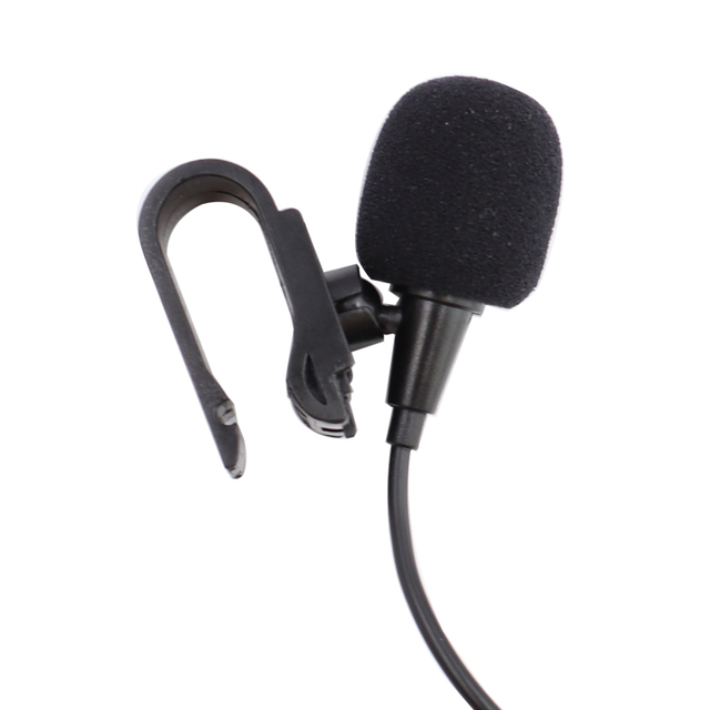 Wholesale Car XLR Microphone with Clip Mount for Car Interior Handsfree Calling 3.5mm Car Microphone