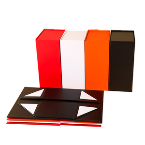 Custom Luxury Magnet Paper <strong>Boxes</strong> Foldable Floding Black Magnetic Cardboard Gift Packaging Box <strong>with</strong> Magnetic <strong>Lid</strong> - Product Image 6