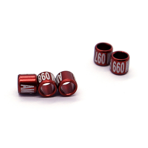 Vogel Duif Accessoires Leverancier Aangepaste Metalbands Kanarie Vogel Ringen Voet <span class=keywords><strong>Ring</strong></span> Aluminium Duivenring - Product Image 5