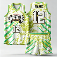 Maillot de basketball personnalisé rétro pour hommes, broderie en twill, tenue de basketball vintage, vêtements de basketball en mesh, uniformes, chemises