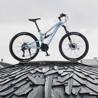 Usine directe 27.5 pouces 21 vitesses vtt queue souple vélo en alliage d'aluminium vitesse Variable tout-terrain frein à disque en acier VTT