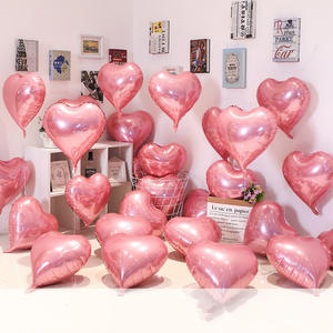 Ballons en aluminium en forme <span class=keywords><strong>de</strong></span> cœur <span class=keywords><strong>de</strong></span> 18 pouces, décoration <span class=keywords><strong>de</strong></span> fête <span class=keywords><strong>de</strong></span> mariage et d'anniversaire, <span class=keywords><strong>ballon</strong></span> en aluminium laser en forme <span class=keywords><strong>de</strong></span> cœur - Product Image 4