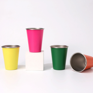 DF Nouvelle Tasse Isotherme en Acier Inoxydable de Qualité Alimentaire Orange 350ML - Conception Portable Épaissie pour le Camping en Plein Air et le Curling - Product Image 3
