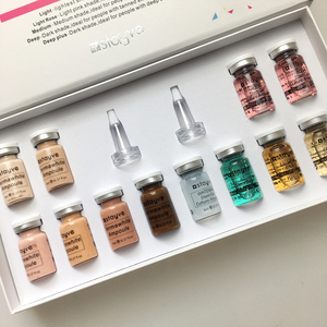 Corée Stayve 12 pièces/boîte <span class=keywords><strong>BB</strong></span> crème pour le visage <span class=keywords><strong>Bb</strong></span> sérum mélange Starter Kit avec <span class=keywords><strong>Bb</strong></span> fond de teint pour un éclaircissement efficace 6 couleurs - Product Image 4