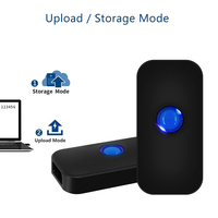 Symcode X5 Mini USB Lector de código de barras Fuente de luz láser Imprimir Tienda minorista Inventario Compatible Windows Mac Teléfonos Android