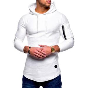 Moda <span class=keywords><strong>con</strong></span> <span class=keywords><strong>cappuccio</strong></span> <span class=keywords><strong>T</strong></span>-<span class=keywords><strong>Shirt</strong></span> da <span class=keywords><strong>uomo</strong></span> Pit Stripe Slim Fit maglioni sottili da <span class=keywords><strong>uomo</strong></span> a <span class=keywords><strong>manica</strong></span> <span class=keywords><strong>lunga</strong></span> pullover maglieria Casual da <span class=keywords><strong>uomo</strong></span> <span class=keywords><strong>T</strong></span>-<span class=keywords><strong>Shirt</strong></span> - Product Image 2
