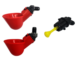 Nuevo Sistema de Riego Automático para Aves de Corral, Material de Conector de Copa con Boquilla para <span class=keywords><strong>Bebedero</strong></span> de Pollo, para Granjas de Codornices - Product Image 6