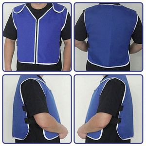 Chaleco Refrigerante para Hombre y Mujer para Clima Cálido, Chaleco Reflectante con 24 Bolsas de Hielo, Ropa Refrigerante para Trabajar en el Calor - Product Image 4