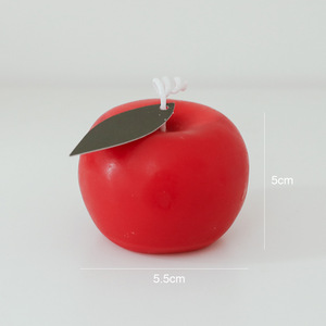 Velas Aromáticas con Forma de Manzana, Decoraciones Navideñas de Parafina, Regalos con Fragancia, Decoración Festiva - Product Image 5