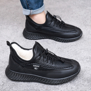Scarpe da <span class=keywords><strong>uomo</strong></span> 2025 inverno nuovo stile in pile foderate calde e comode scarpe da papà - Product Image 2