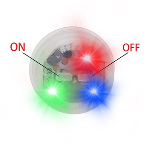 Colorful PVC LED Button Shoes <strong>Light</strong> for Kids Clogs Waterproof with Switch and Shoe Decoration Accessories - Product Image 2