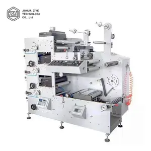 FPL320-3 320mm 3 색깔 상표는 UV 건조기 Flexographic Flexo 인쇄기로 절단 죽습니다