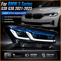 Para BMW Serie 5 G30 G38 2021-2023, Actualización de Faros Delanteros LED Estilo LCI M5 Competition, Sin Necesidad de Reemplazo de Parachoques