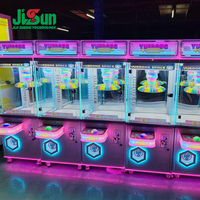 Distributeur de prix sur le thème de l'espace YUEDONG, machine de distribution de cadeaux multi-stations, éclairage LED dégradé