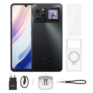 Smartphone DOOGEE M30 Pro édition VIP, écran HD+ 6,88 pouces 120 Hz 720*1640, 8+256 Go, UNISOC T7280, appareil photo arrière 64 MP, NFC, 8000 mAh, 33 W, Android 16 - Product Image 2