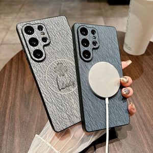 Coque pour Samsung S25 Ultra Série Trèfle, Étui de téléphone Trèfle à Quatre Feuilles, Couverture Complète S24 FE, Anneau Magnétique Fin et Simple, Finition Mate - Product Image 3